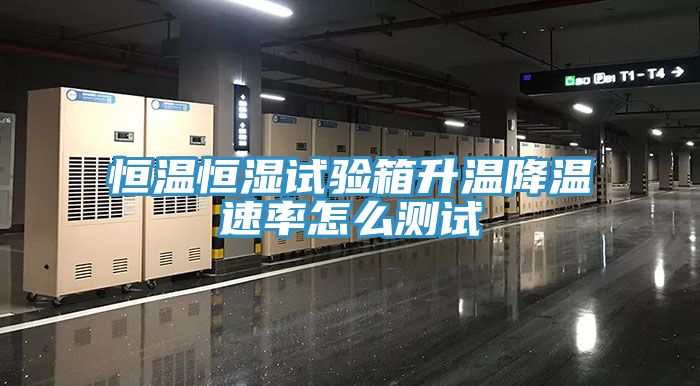 恒温恒湿试验箱升温降温速率怎么测试