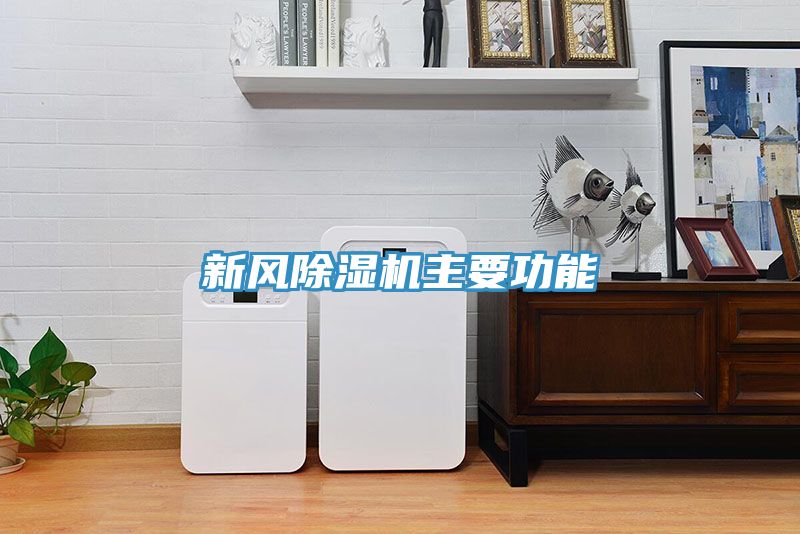 新风除湿机主要功能
