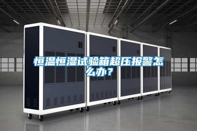 恒温恒湿试验箱超压报警怎么办？
