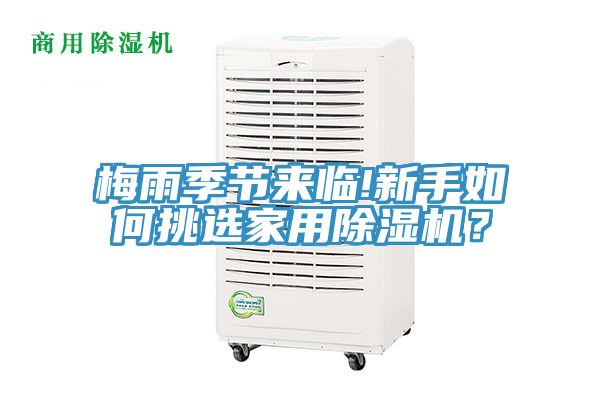 梅雨季节来临!新手如何挑选家用除湿机？