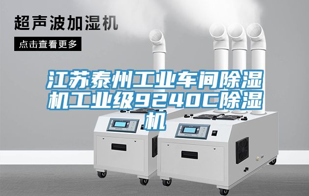 江苏泰州工业车间除湿机工业级9240C除湿机
