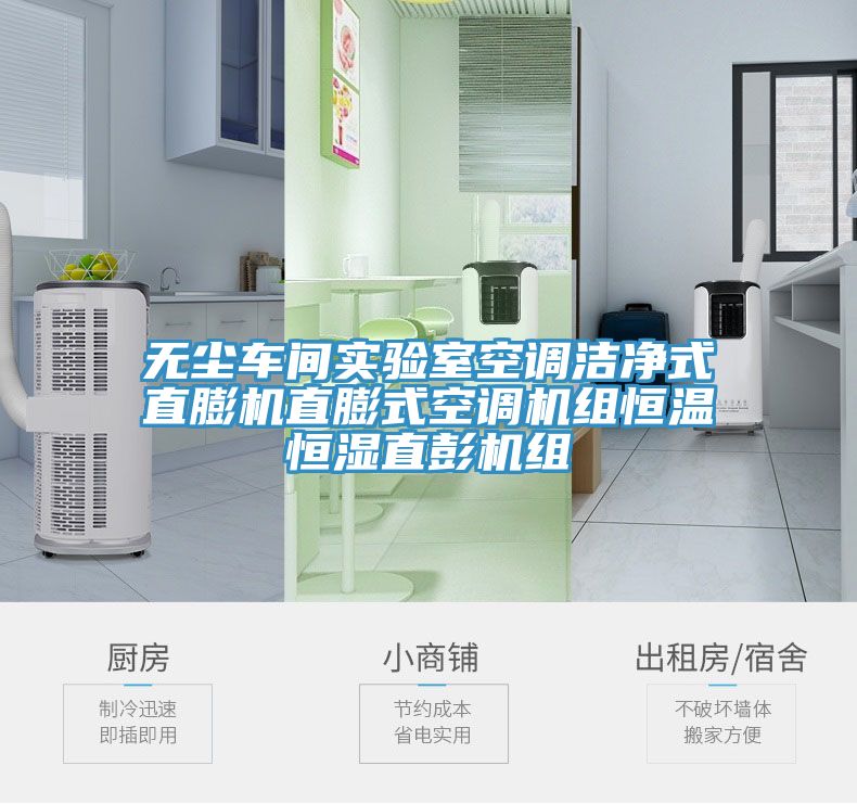 无尘车间实验室空调洁净式直膨机直膨式空调机组恒温恒湿直彭机组