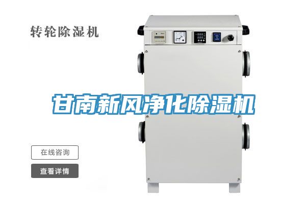 甘南新风净化除湿机