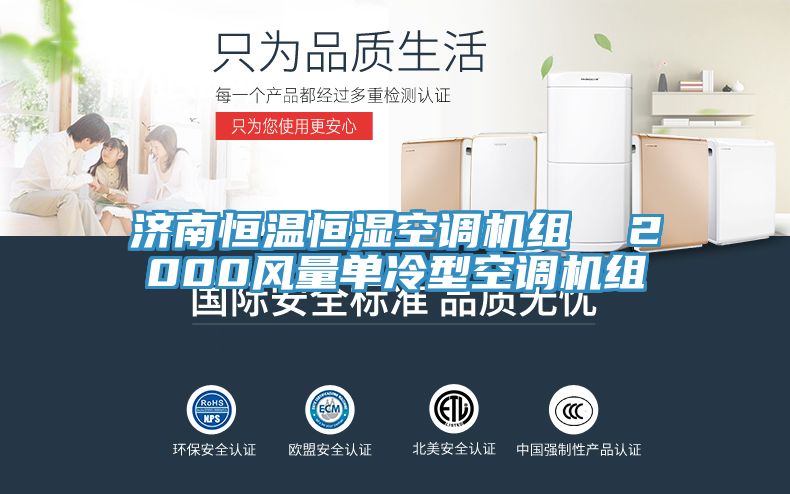 济南恒温恒湿空调机组  2000风量单冷型空调机组