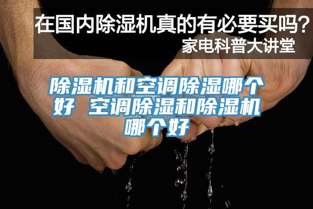 除湿机和空调除湿哪个好 空调除湿和除湿机哪个好