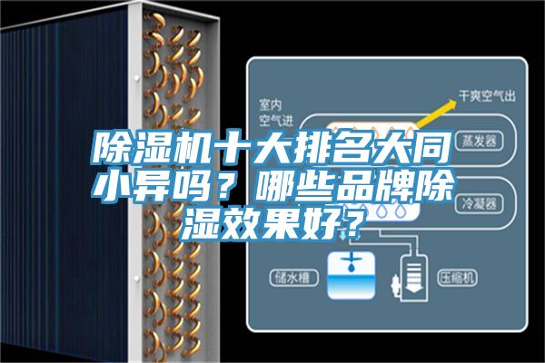 除湿机十大排名大同小异吗？哪些品牌除湿效果好？