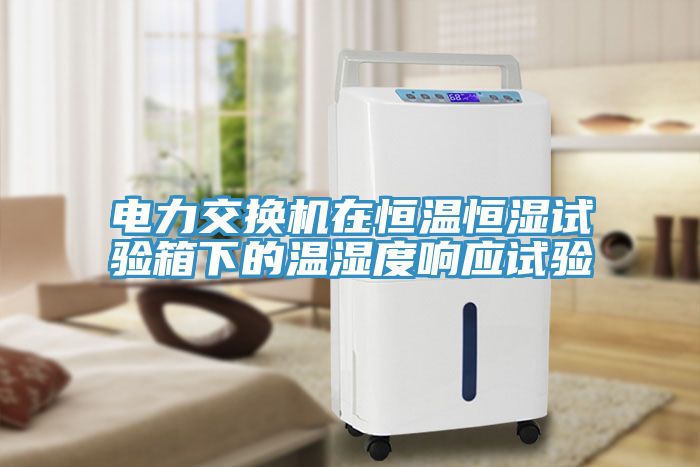 电力交换机在恒温恒湿试验箱下的温湿度响应试验