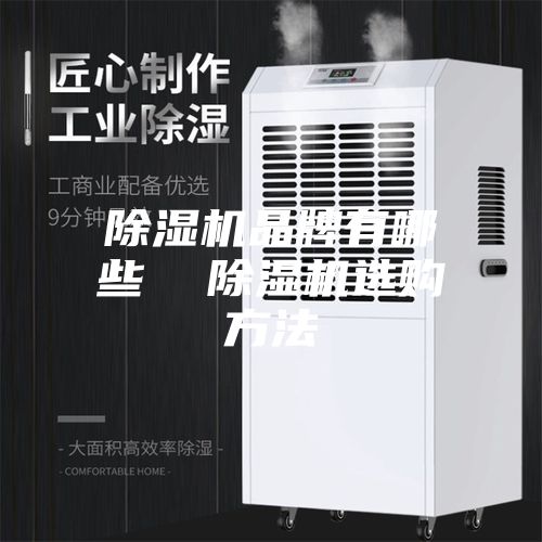 除湿机品牌有哪些  除湿机选购方法