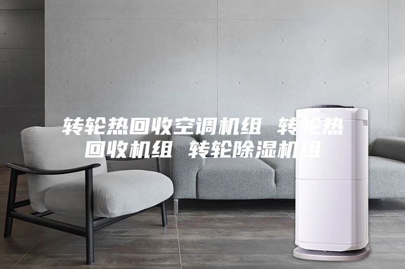 转轮热回收空调机组 转轮热回收机组 转轮除湿机组