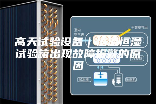 高天试验设备｜恒温恒湿试验箱出现故障报警的原因