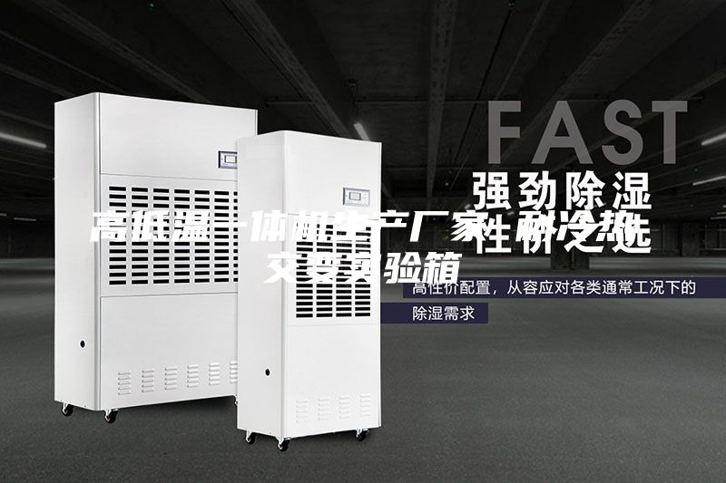 高低温一体机生产厂家 耐冷热交变实验箱